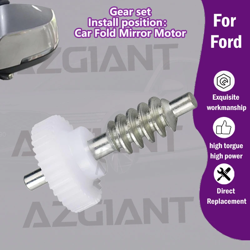 

For Ford S-MAX II/Edge/Fusion/Fiesta/Puma Car Exterior Folding Mirror Motor 35 Teeth gear assembly spart parts wear resistant