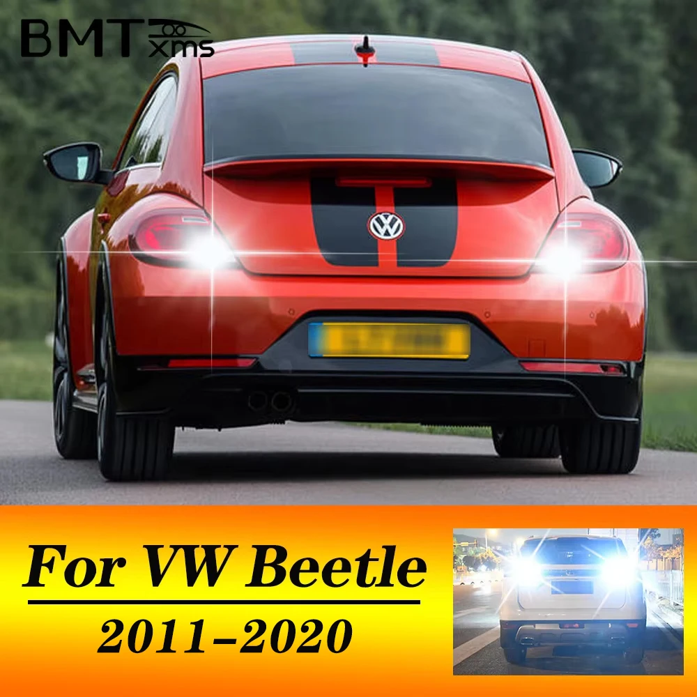 

BMTxms 2 шт. T15 W16W светодиодные лампы заднего хода Canbus для VW GOLF BEETLE Hatchback Convertible 2011-2020 2012 2013 2014 2015 2016