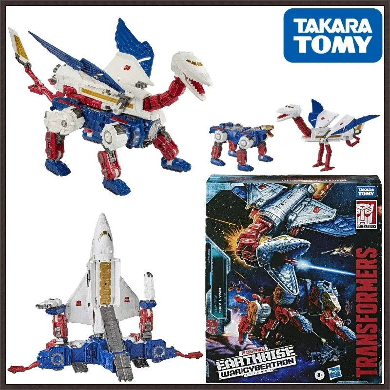 W magazynie Takara Tomy Transformers seria G Earthrise WFC-E24 Bobcat Robot Anime kolekcjonerskie transformowalne lalki popularne zabawki