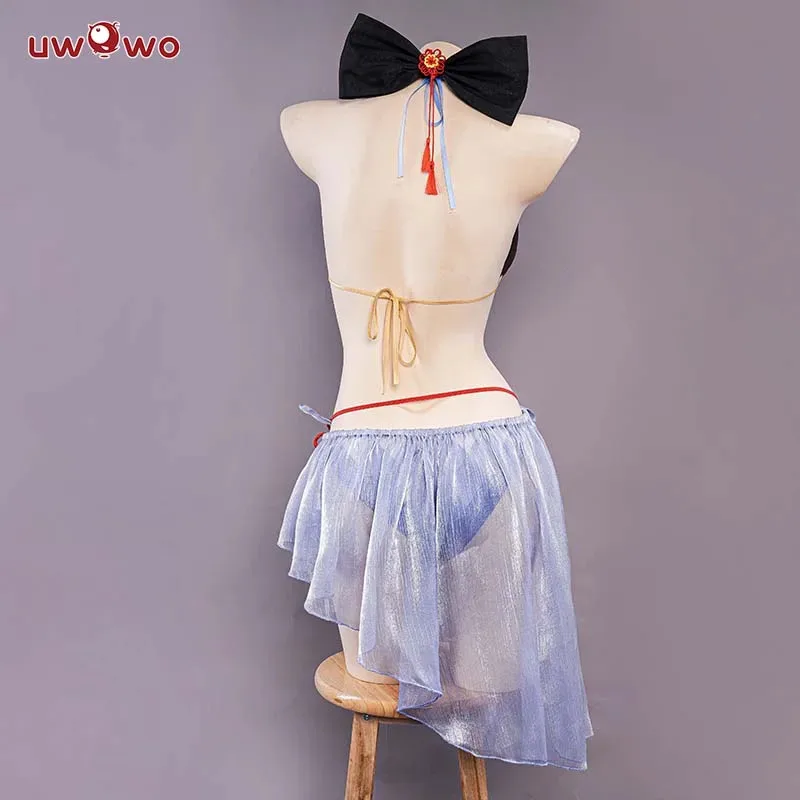 Cylast Batch Uwowo Ganyu Costume Da Bagno Cosplay Gioco Esclusivo Genshin Impact Fanart Ganyu Costume Da Bagno Reggiseno Mutandine Completo Halloween