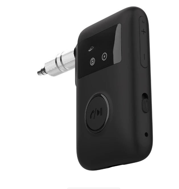 

Car AUX Bluetooth 5.3 Receiver Hands-Free Calling 3.5mm Headphone Lossless Audio AAC Decoding Adapter