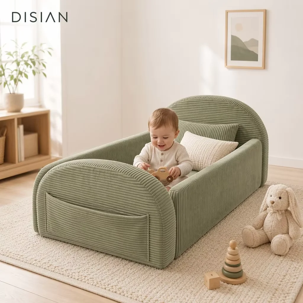 Baby Nursery Storage - OEM Baby Floor Sofa Bed with