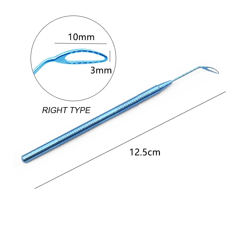 Oogheelkundige Microscopische Instrumentscrystalline Nucleus Crusherpadnucleus Crusherdouble-Ended Linker En Rechter Kleine Incisies