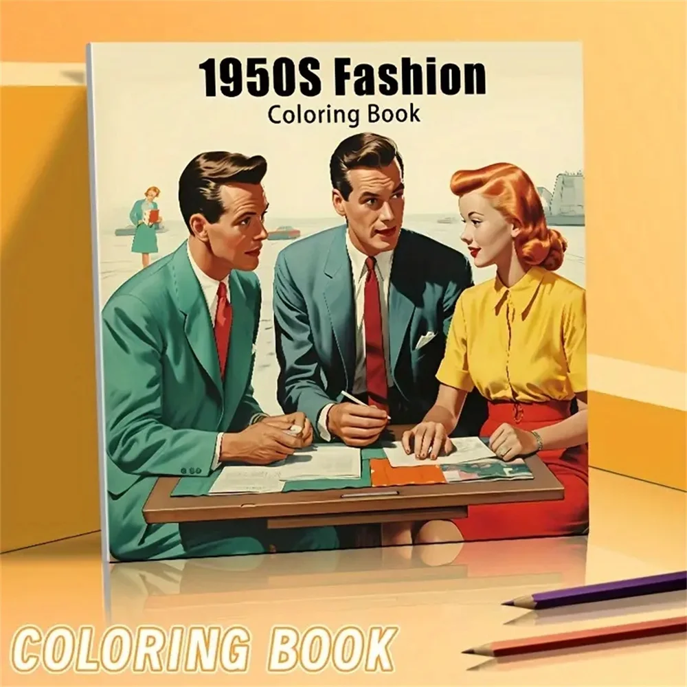 Art Coloring Book 20page Double Pages Gift For Birthday Party Relieve Stress Kill Time Graffiti Painting Drawing Book Original