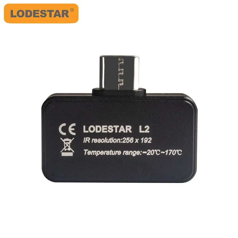 Imagem -03 - Lodestar Subsitute para Câmera Térmica Móvel Infiray p2 para Telefone Android l2 Inspeção Industrial Termovisor Infravermelho