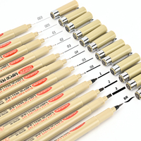 Pigment Liner Pigma Pen Manga Markers Needle Pen Hook Line Pen Sketch Sakura Pens Stationery Set Art Supplies School Supplies