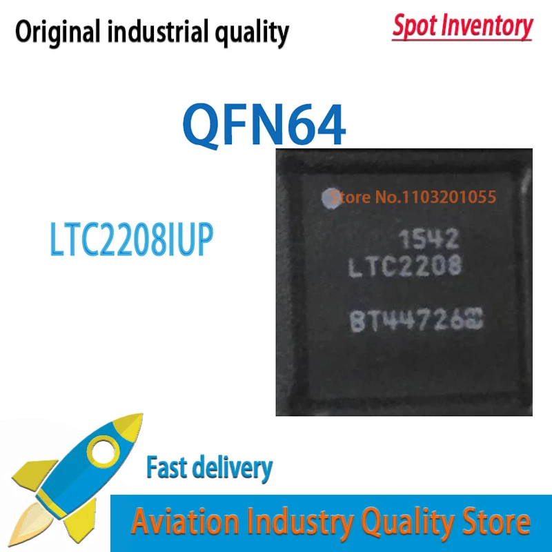 

LTC2208UP 2 шт./лот LTC2208CUP LTC2208IUP LTC2208 QFN64
