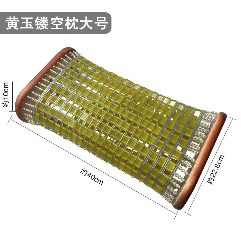 Cool Pillow Summer Mat Breathable   Beauty Salon Steam Room Pillow Mahjong Block Cervical Spine Pillow