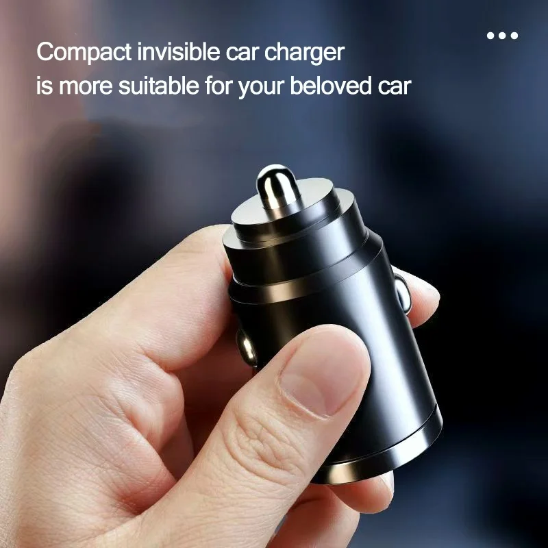 Car Charger Plug USB Type-C Fast Charging Hidden Convert for Ford Ranger F-150 Jeep Wrangler Grand Cherokee Land Cruiser