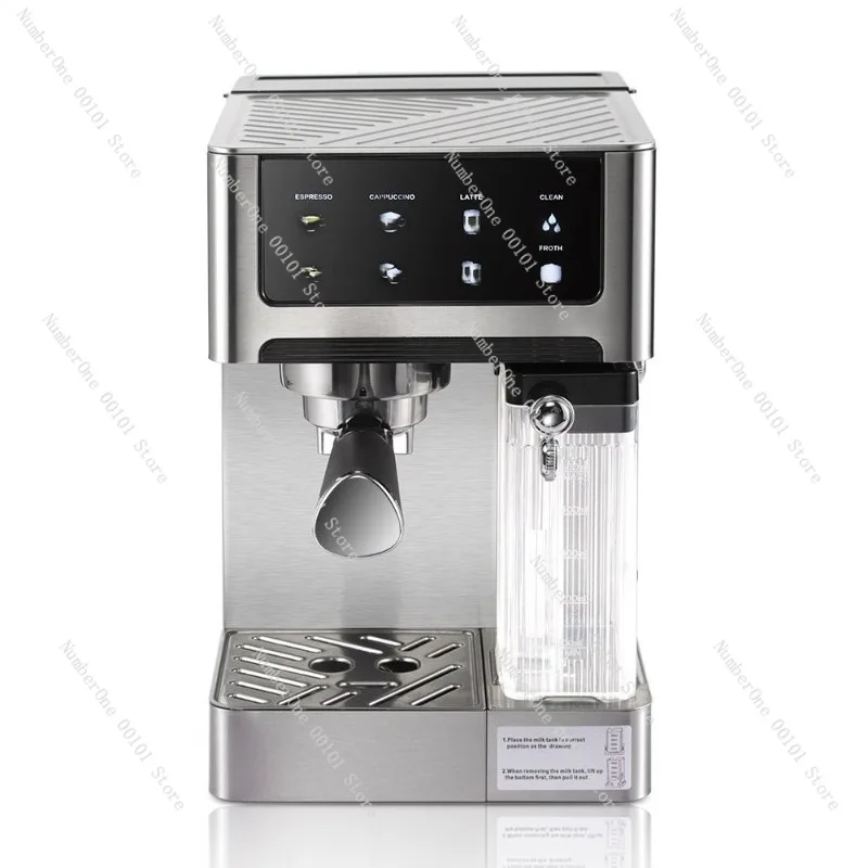Home Office Espresso Coffee Machine Italian Style DIY Latte Art Maker Compact Semi Automatic Coffee Brewer Cappuccino Americano