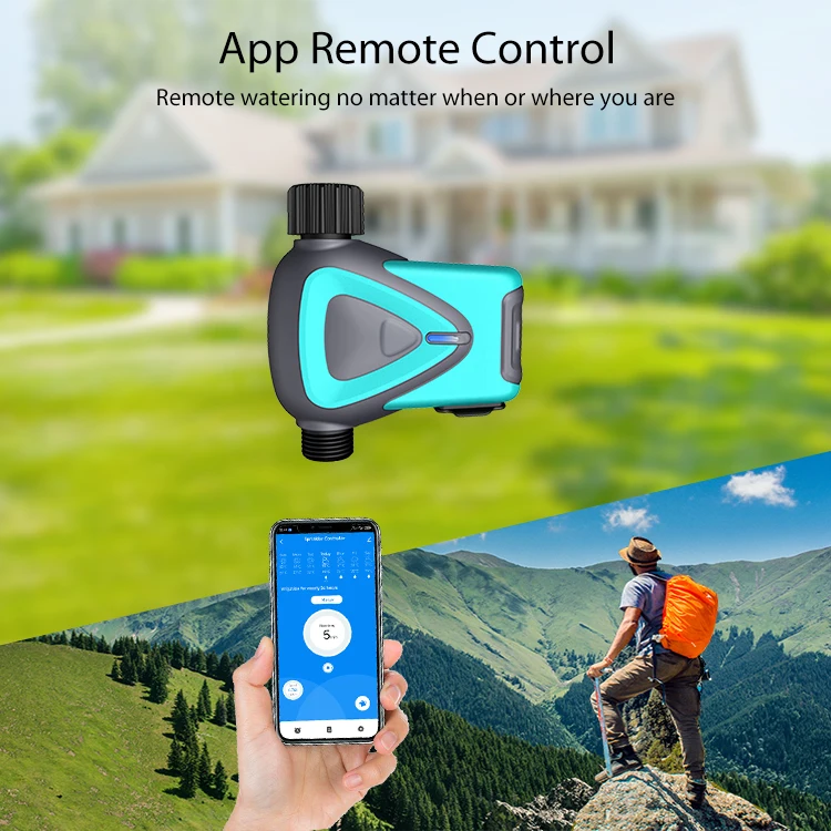2025WIFI timer per irrigazione timer per irrigazione da giardino regolatore di spruzzo d'acqua