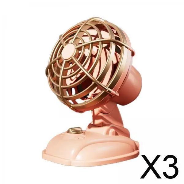 

Mini-fan Portable Air Cooling Desktop Table Fan with 2 Speeds for Indoor Outdoor Camping Car Use