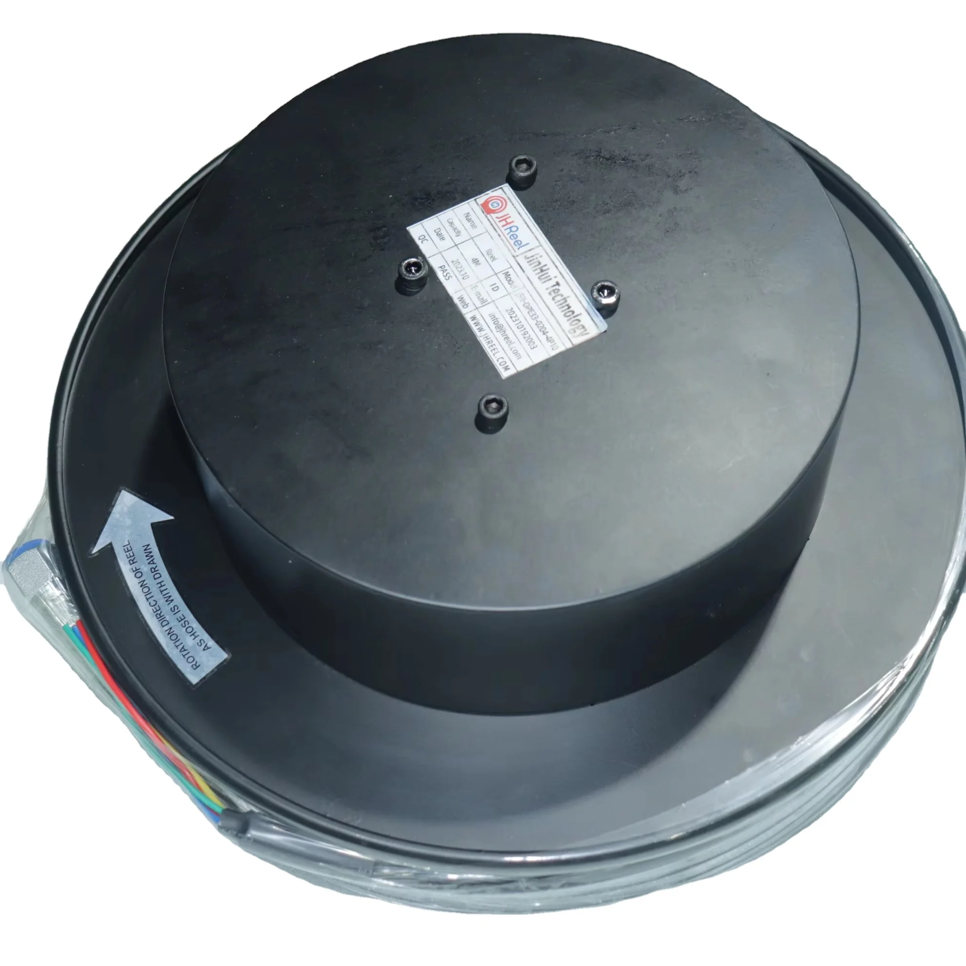 

Hydraulic Forklift Retractable Twin Hose Reel Forklift Hose Reel
