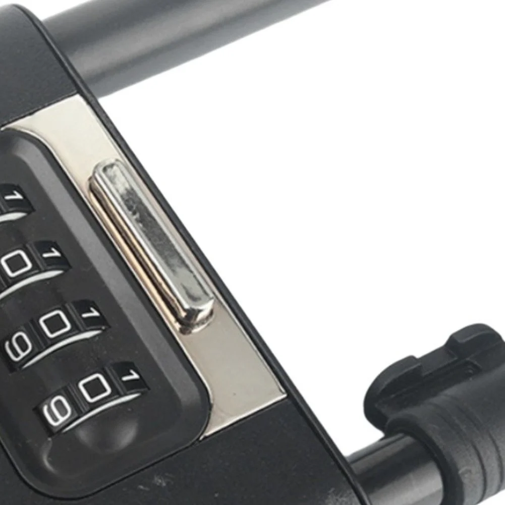 Double Open U Lock Password Key For Combo Waterproof Anti Cut Steel Bicycle Security Bracket For Bicycle Cycling Accessories