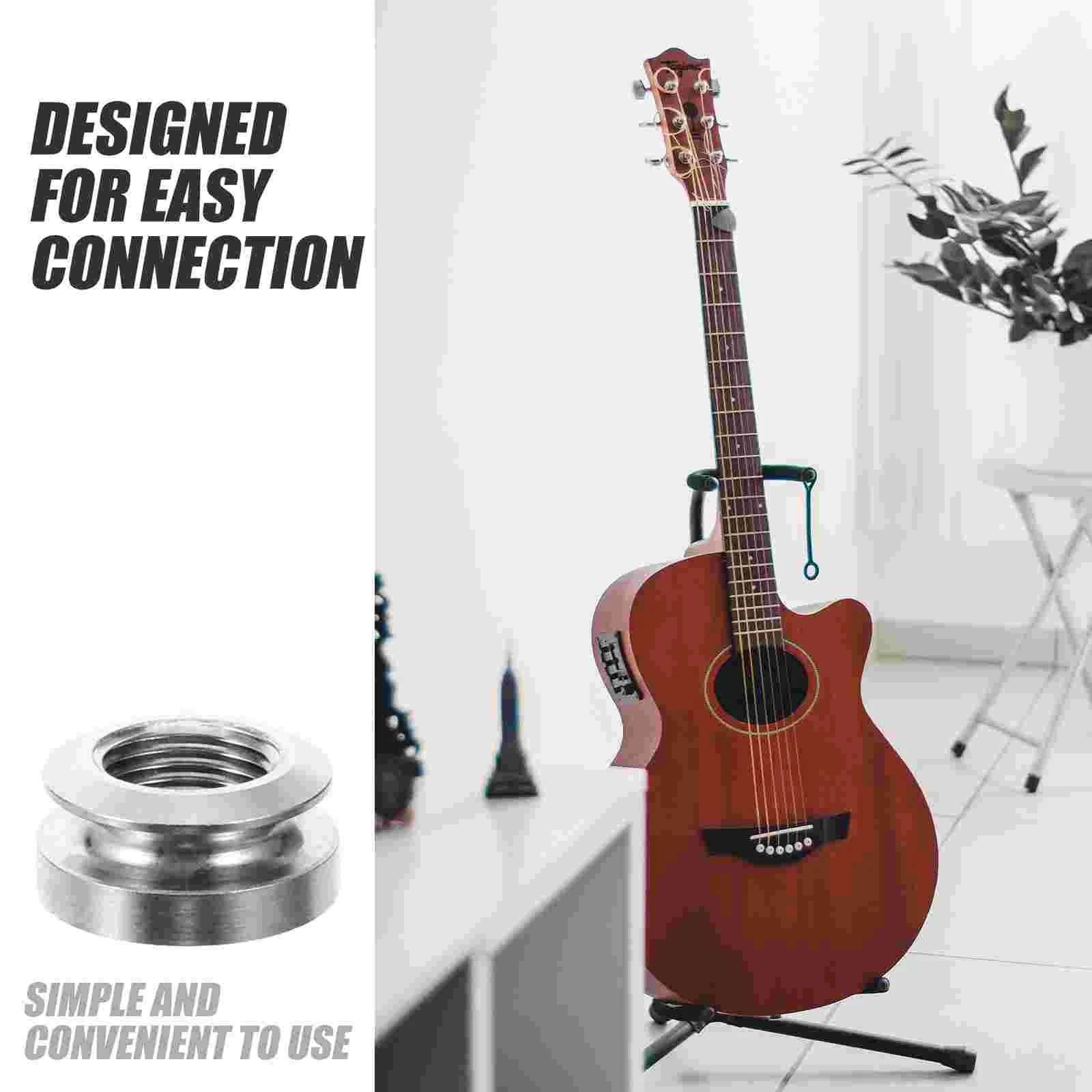 Pickup Tail Pin Cap Guitar End Button Strap Pins Acoustic Accessories Screw Buttons Endpin Jack