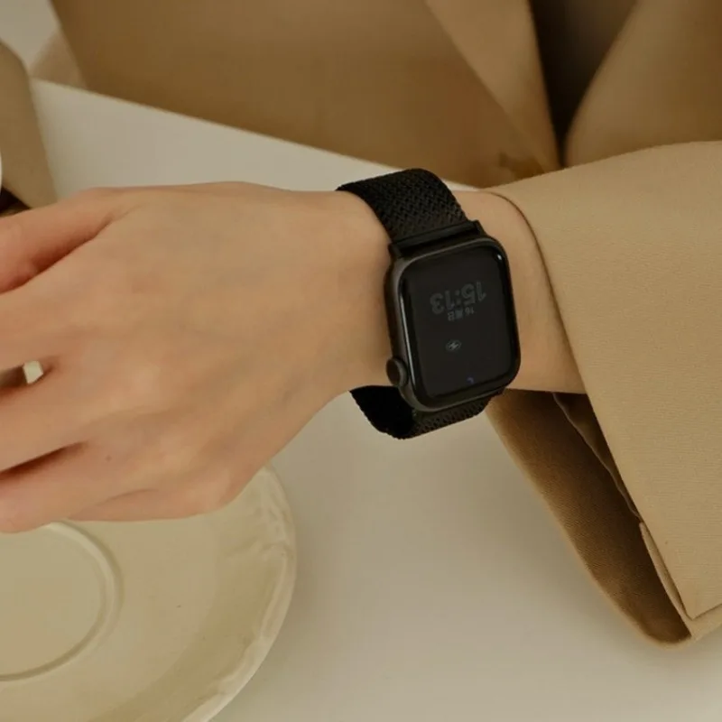 Stainless Steel Metal Strap For Apple Watch 46mm 42mm 44mm 40mm 45mm 38/41/49mm For iWatch Series 11 10 9 8 7 6 5 4 SE Ultra3/2 image 2