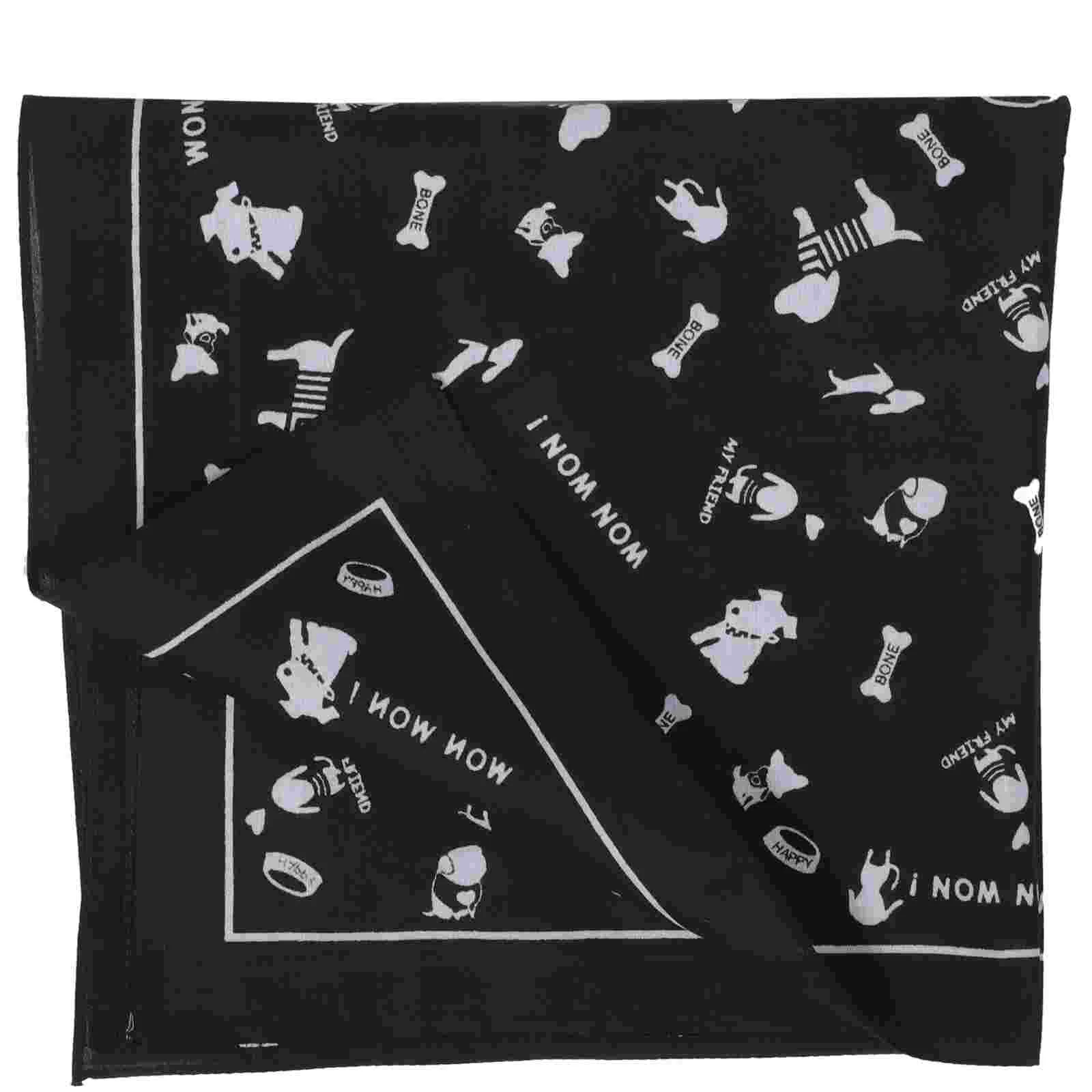 Máscara de ciclismo bandana preto bandanas para mulheres bandana pirata cabelo bandanas bolso lenço cão osso impressão