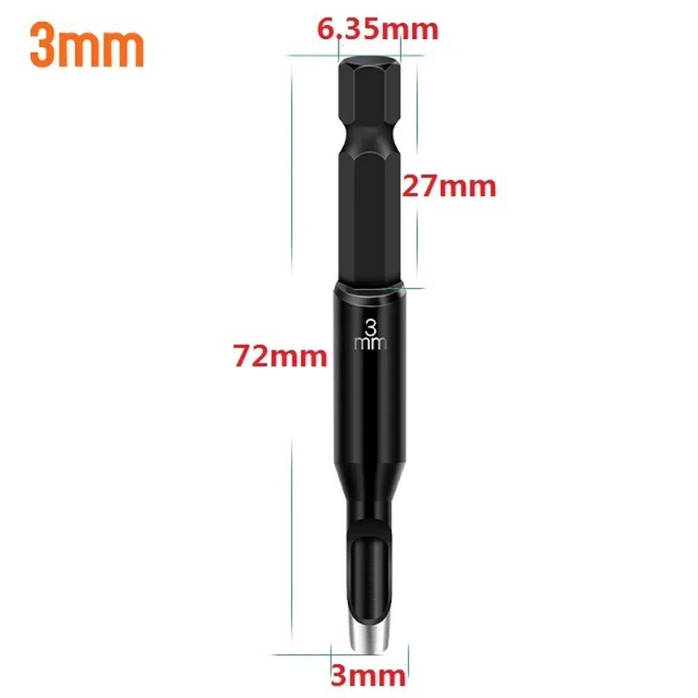 Hex Shank Leather Hollow Punch Hex Shank For Hand Drills Dia Hole Punch For Watch Band Leather Hole Punch For Belts Fabric