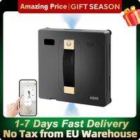 Robot Window Vacuum Cleaner ABIR WD8, Dual Water Spray, AI intelligent Wipping, Updated Laser,Smart Home Glass Wall Washing