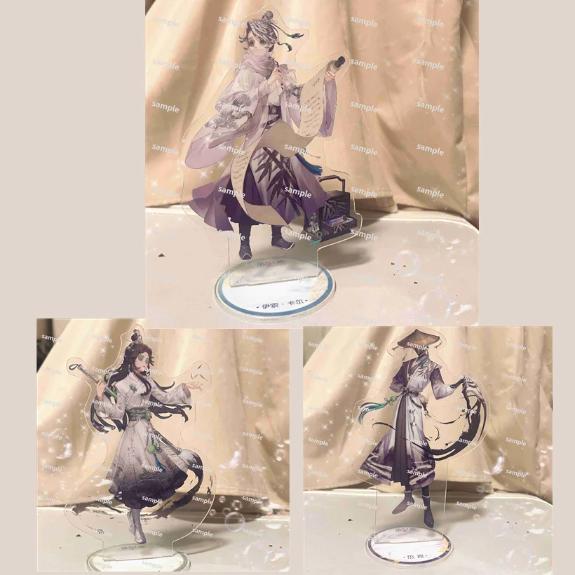 Game Identity V Acrylic Stand Doll Anime Antiquarian Embalmer the Ripper Artist Figure Model Plate Cosplay Toy for Gift