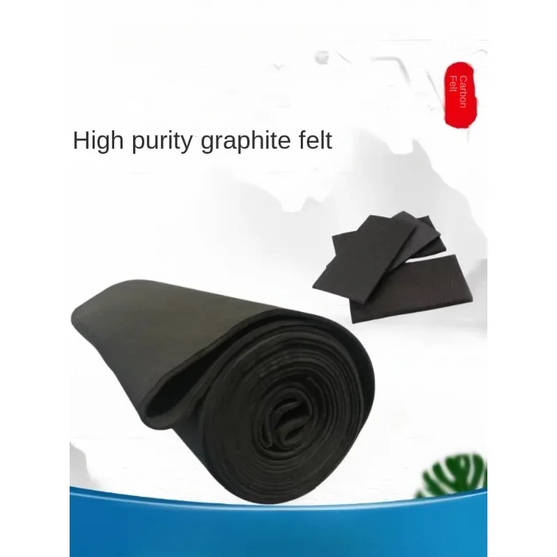 

Sheet Thin Soft Graphite Carbon Felt for Energy Storage Battery Electrode 2-14mm 200x300mm/200x200mm