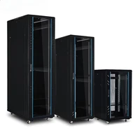 Cross-border supply of 19-inch server rack network cabinet data cabinet 28u indoor floor-to-ceiling network cabinet 4