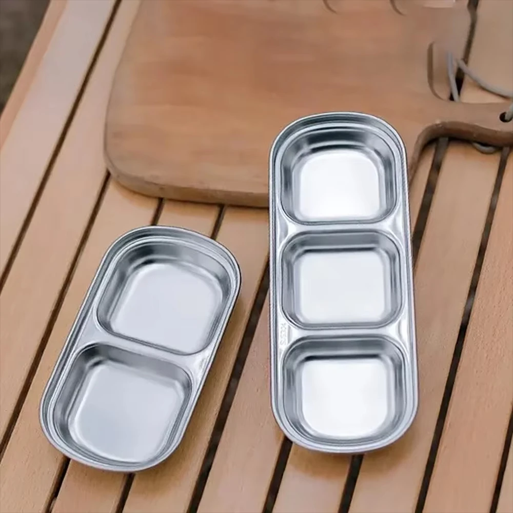 التخييم التوابل لوحة شواء أدوات المائدة صينية طبق توابل أطباق التوابل اللحوم المشوية أطباق توابل وعاء لوازم في الهواء الطلق