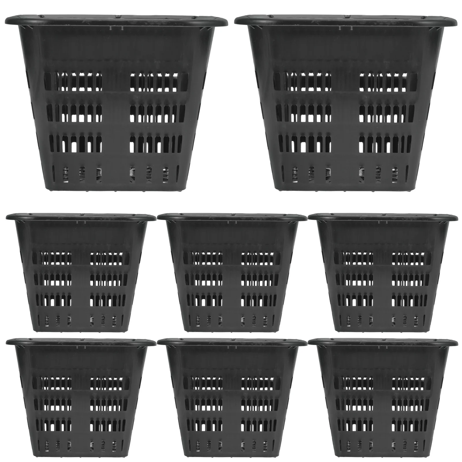 8 Pcs Vegetable Hydroponic Basket Smart Plant Pot Aquaponics Container Plastic Grow Supplies