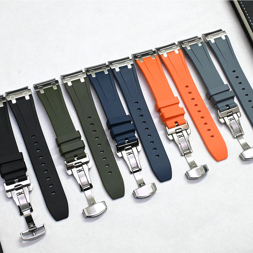 NO Gaps Silicone Strap for Samsung Watch 6 Classic 47mm 43mm 6 5 4 40mm 44mm Quick Fit Men Band for Galaxy 5 Pro 45mm Bracelet