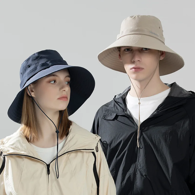 Spring and Summer Outdoor Hiking Climbing Fishing Men Women Bucket Hat Quick Dry Light Thin Couple Style Sun hat