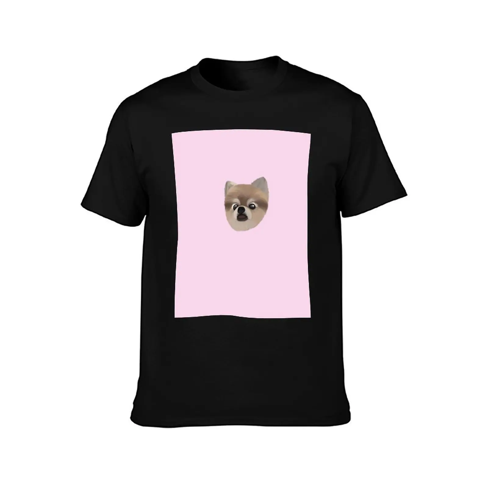 blep pomeranian T-Shirt Plus Size Basic Cotton T-Shirt