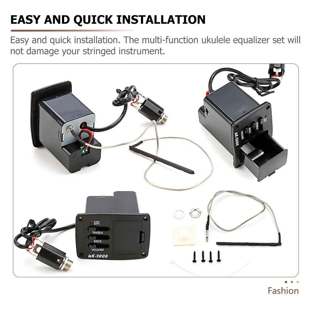 

Guitar Pickups Equalizer Ukulele Accessories Acoustic Amplifier Preamp Musical Instrument