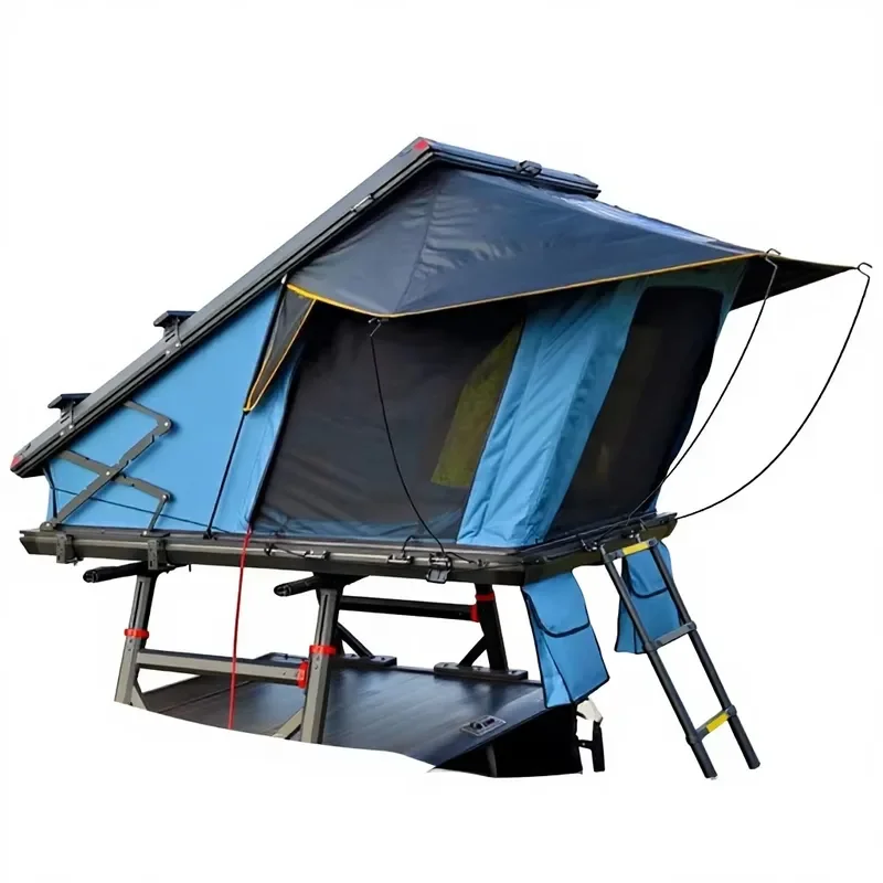 WP6009 Fully Automatic Hydraulic Rooftop Car Tent Large Folding Oxford Cloth Aluminum Alloy SUVs Outdoor