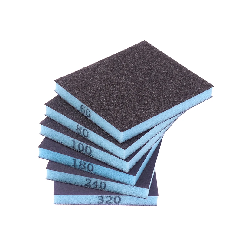 conjunto de esponja de lixamento lavavel e reutilizavel blocos de lixamento umido e seco para metal polimento de madeira ferramenta abrasiva 60320 grit pcs 01