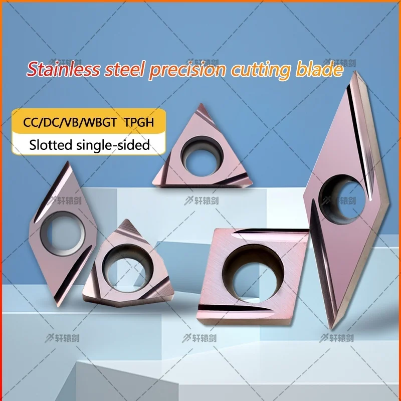CCGT/DCGT/TPGH/VBGT/WBGT Stainless steel inner hole precision turning blade series CNC Cutter Carbide Inserts Lathe Tools