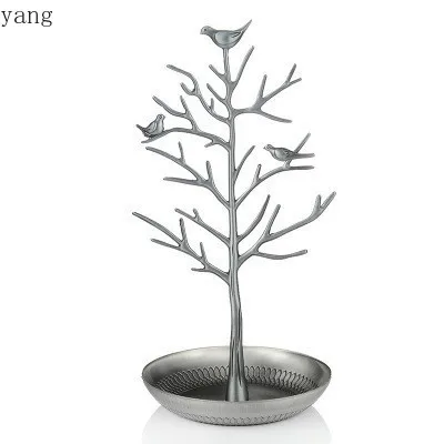 CX Metal Acacia Vintage Stud Earrings Jewelry Rack Jewelry Storage Ornament