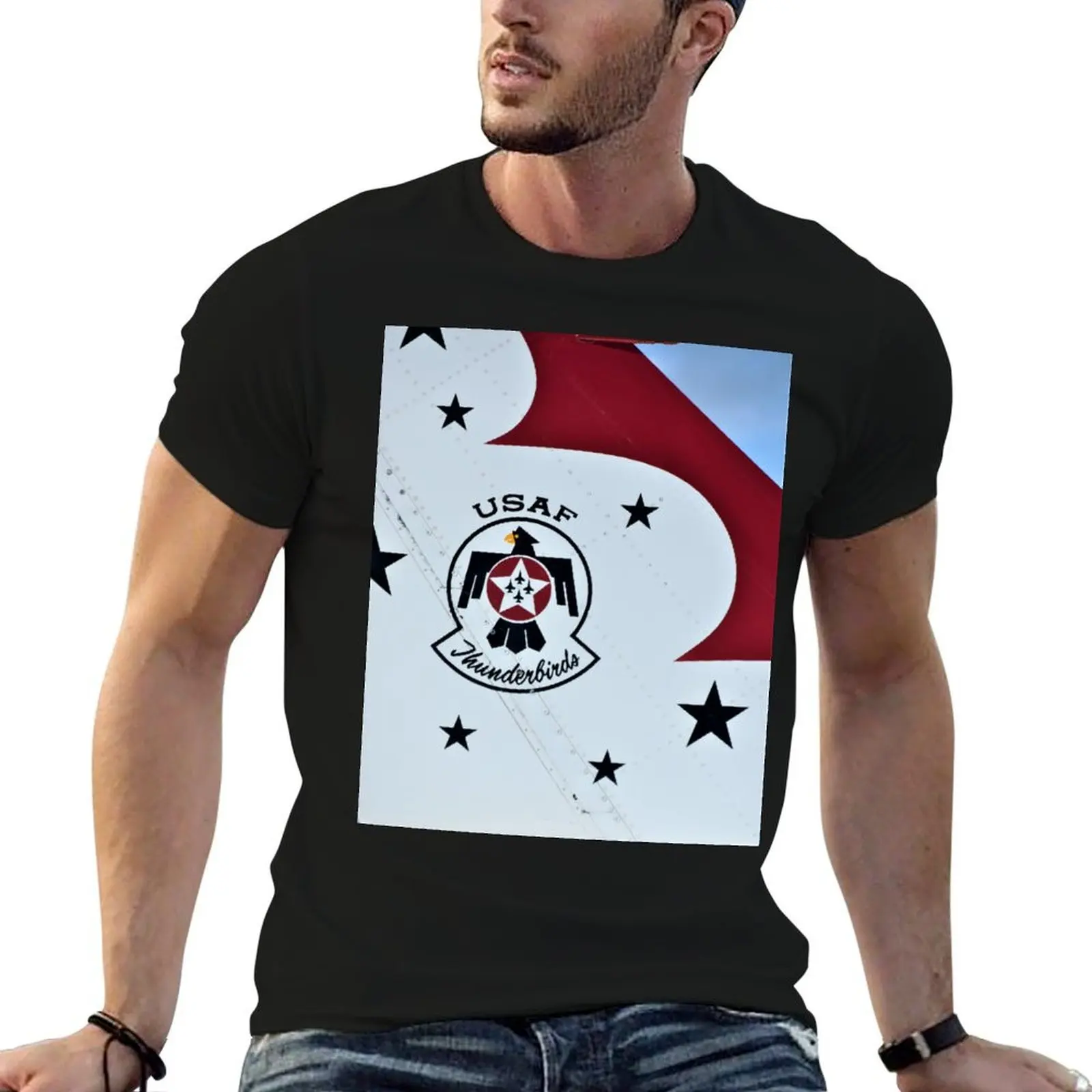 

Unite States Air Force Thunderbirds T-Shirt t shirts for man cotton soft man graphic t shirt funny t shirts man T-shirt