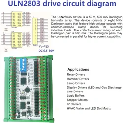 16ch bidirezionale Full-duplex trasparente trasmissione di Digital IO RS485 Modbus RTU Module muslimpro DIP Switch Board