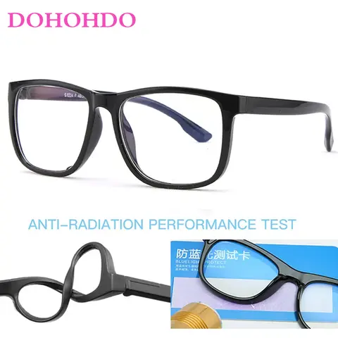 어린이용 안티 블루 라이트 안경, 광학 안경, 남녀공용 컴퓨터 투명 안경, 유연한 실리콘 프레임, 신제품