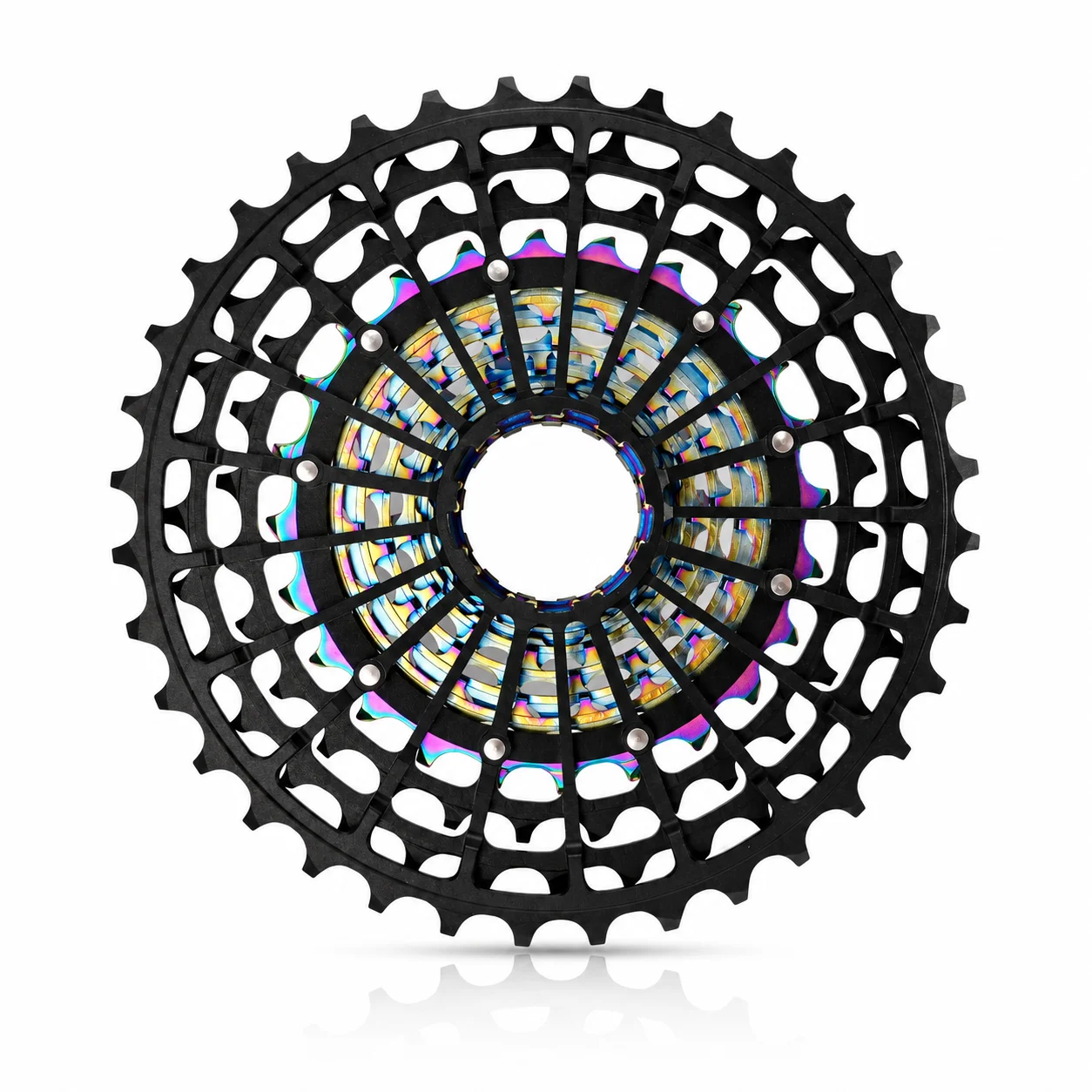 GOLDIX R9100 HG Ultraleichte Rennrad-Kassette 11/12-fach 11-28T bis 11-36T 128g Leichtgewicht-Fahrradfreilauf für Rennräder – Detail 6