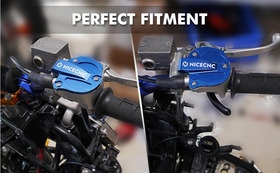 NICECNC für YFZ450R 2009-2026 ATV Gashebelabdeckung für Yamaha Raptor 700 2015-2026 Raptor 700R 2013-2026 YFZ450RSE Aluminium – Detail 7