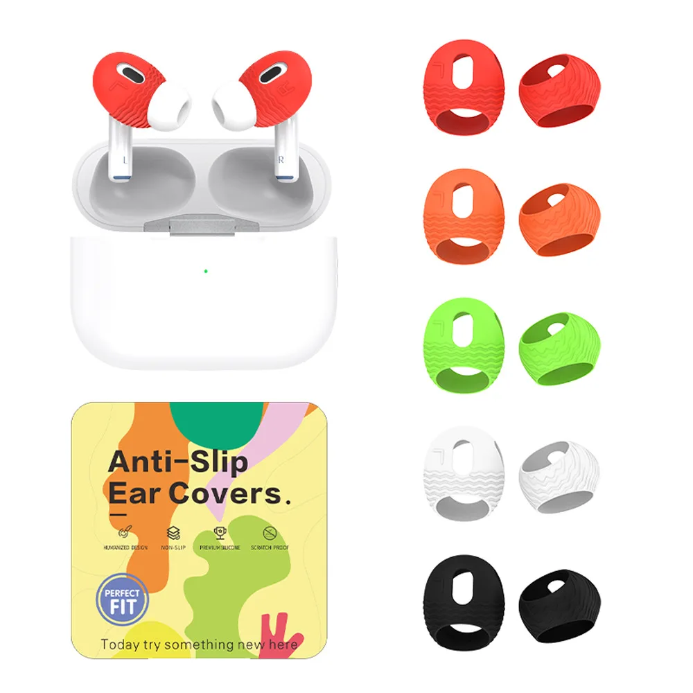 

Suitable for Airpods Pro 2 2022 Bluetooth-compatible Headset Earbuds Silicone Anti-slip