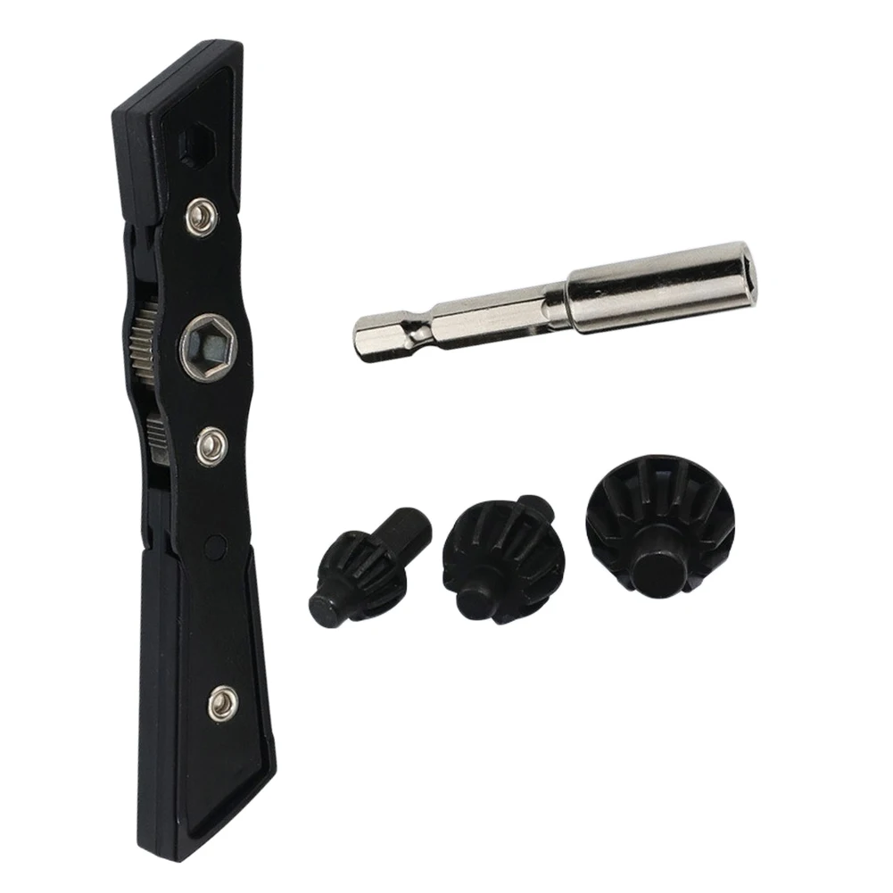 Ratchet Wrench with Smooth Dual-Direction Action Extension Rod and Bit Holder for Continuous Workflow Efficiency
