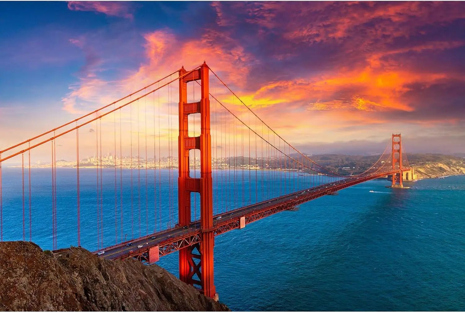 Golden Gate Bridge …
