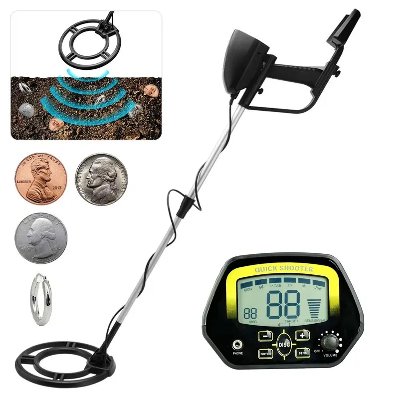 

Underground Metal Detector MD-4060 Upgrade MD3030 Waterproof Jewelry Treasure Hunting Gold Digger Hunter Adjustable Metal Finder