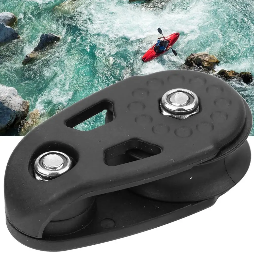 Durable Plastic Single Pulley Block for kayak Canoe Marine Trolley - Essential Accessories