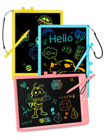 10 Inch LCD Writing Drawing Tablet, Doodle Board Toys Gifts for 3-8 Years Old Girls Boys, Colorful Electronic Board for Kids