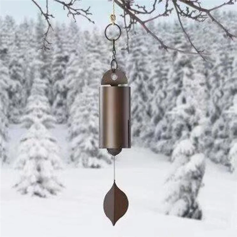 Ressonância profunda Serenidade Bell Windchime, Metal Wind Chimes, Tom profundo ao ar livre, Tom baixo exclusivo