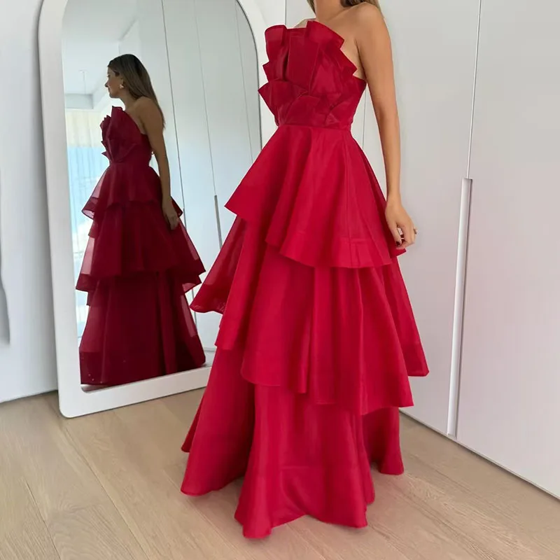 Damenmode Sexy Rückenfreies Ärmelloses Maxikleid, Hochwertiges Pendlerkleid, 2026, Neu, Y2K, Wickelkleid