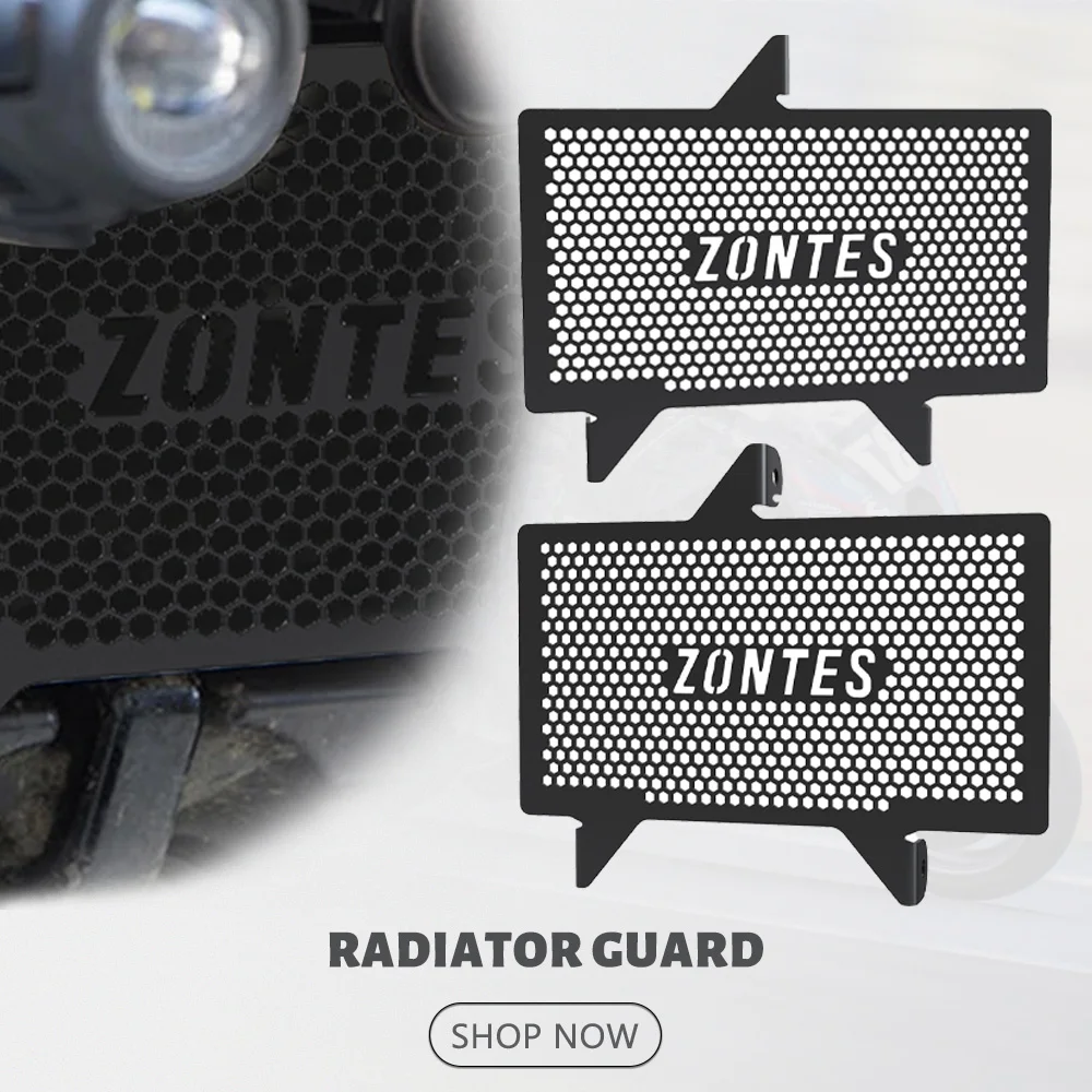 

2024 For Zontes G1-125 ZT125-G1 ZT125 ZT125-U 125-Z2 125-U1 Motorcycle Accessories Radiator Grille Grills Guard Cover Protector